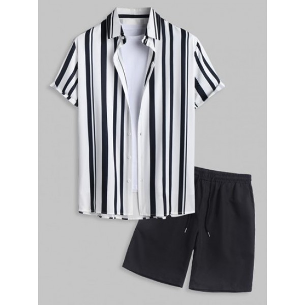 Men's Casual Mix And Match Two Piece Set...