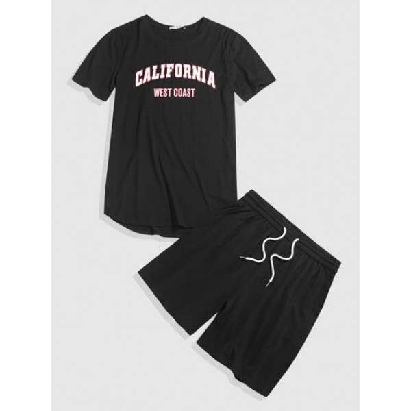 CALIFORNIA WEST COAST T-shirt And Shorts...